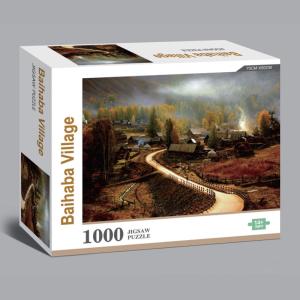 China Intellectual 1000pcs Jigsaw Puzzle Game For Adult Kids Toy on sale