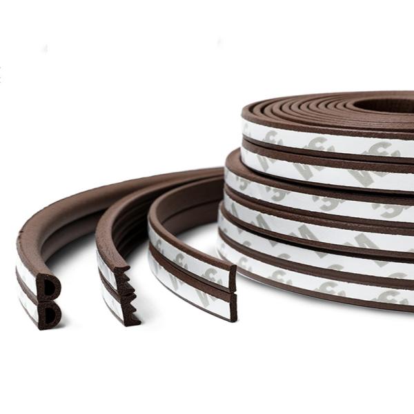 I Shaped Self Adhesive Foam Insulation Strips 9*2mm 9*6mm 9*4mm