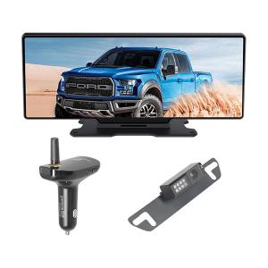 Buy cheap 12 Inch Screen RV Wireless Backup Camera Mirror System With Dashcam from wholesalers