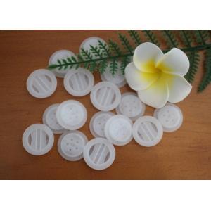 HDPE One Way Degassing Valve Single Air Vent Assemble On ziplockk Espresso Flat