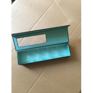 Handmade paper gift box food degree rigid cardboard chocolate box with clear PVC
