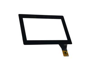 Cheap 7'' Projected Capacitive Touch Panel PET Glass I2C Interface With Black Bezel Sensitive Touch Strong Compatibility for sale