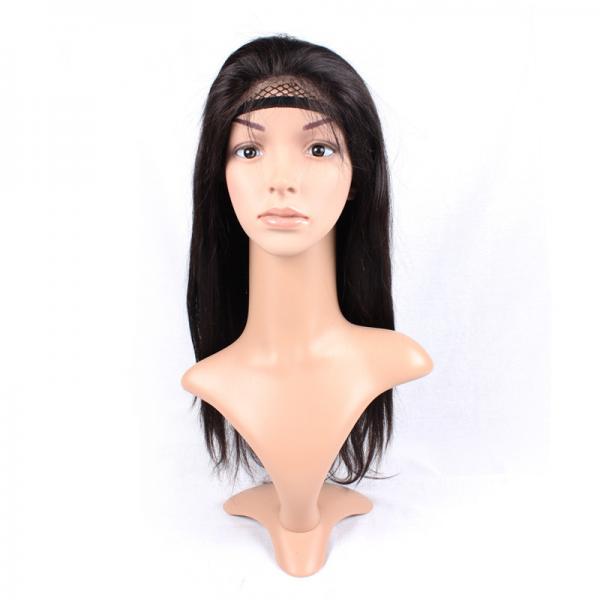 Quality Tangle Free Brazilian Front Lace Wigs , Silky Straight Wig 14" -32" Length wholesale