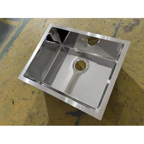 Undermount Handmade Sink Double Bowl 220mm Bowl Depth and Convenient Installatio
