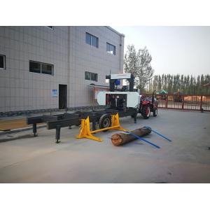 Hydraulic Wood Portable Sawmill Machine For Hardwood Logs cutting with log