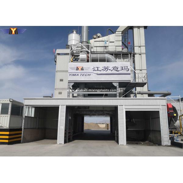 Quality Stationary LB4000 Asphalt Drum Mixing Plant 320TPH With Bottom Mounted Storage wholesale