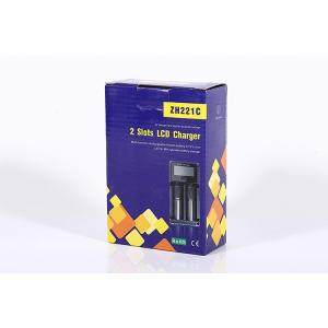 18650 / 18350 2 Bay Battery Charger Li - Ion 1000mAh With 50Hz-60Hz Frequency