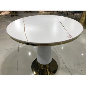 72cm High Nesting Wrought Iron And Marble Coffee Table