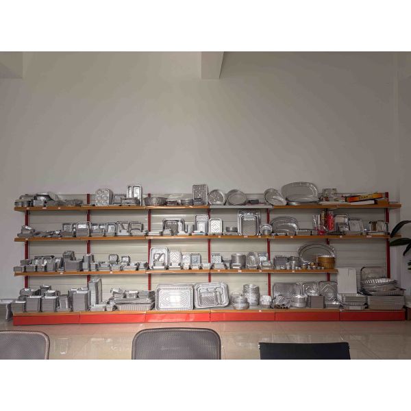 Aluminum Foil Food Tray Machine Microwavable Disposable Food Storage Nontoxic