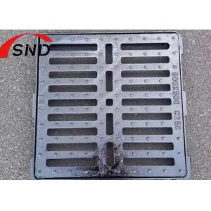 Slip Proof Square Cast Iron Gully Grate with Painting Surface for Safe