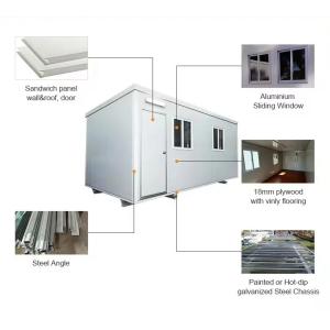 40ft 20ft Light Steel Prefab Modern Villa Style Expandable Container Homes With