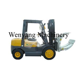3T Diesel Powered Forklift With Paper Roll Clamp Specailly For Paper Manufacture
