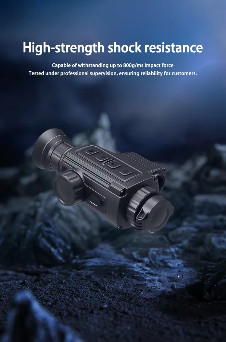 TMRS5 Series Outdoor Thermal Scope Resolution 384x288 with Rangefinder Full Black Night Vision Devices for Hunting