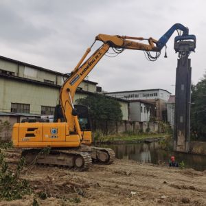 15 Meter Hydraulic Pile Driving Machine Pile Hammer Eco Friendly