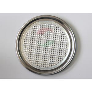 China Air - proof Food Grade Aluminium Foil Lids / cap for composite paper can 307# on sale