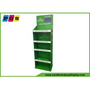 Multi Shelves Advertising Display Stands Equip 7 Inch LCD Screen For LED Lights