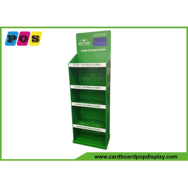 Multi Shelves Advertising Display Stands Equip 7 Inch LCD Screen For LED Lights