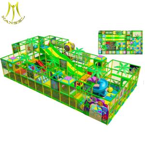 Hansel kids plastic tunnel jumping castle kid playground equipment playground
