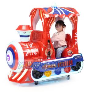 Amusement Coin Operated Kiddie Ride Train Swing Machine Customized