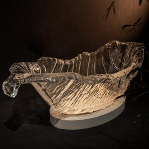 Clear Colour Acrylic Furniture Acrylic Bath With High Durability And Modern