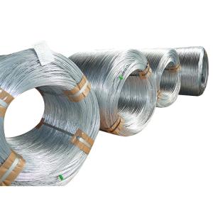 China 0.3mm-120mm Galvanized Wire Steel 500m 1000m 72A 82B on sale