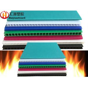 Cheap Good Toughness 6mm Correx Fire Retardant Sheets for sale