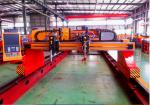 Heavy Duty CNC Cutting Machine , Gas Cutting Machine With Rail Length 12000mm