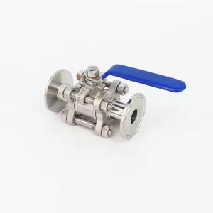 DN15-DN100 Stainless Steel PC Quick Connector Ball Valve for Household Usage at
