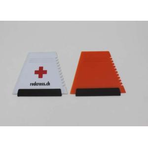 PS + TPR Auto Ice Scraper / Car Window Scraper With Rubber Blader