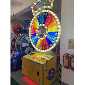 Popular promotional indoor entertainment super spin win redemption ticket