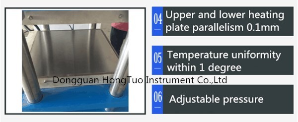 Small flat vulcanizing machine DH-FV-01