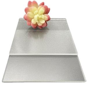 3.2mm 4mm High Light Transmittance Clear Low Iron Prismatic Matt Ar Coating