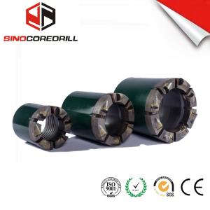 PCD NQ HQ PQ Polycrystalline Compact Diamond Core Bit , DCDMA Standard