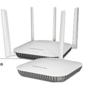 Cheap 4x4 MIMO FortiAP-433F Indoor Wireless Access Point with 25W PoE-PD Power Consumption for sale