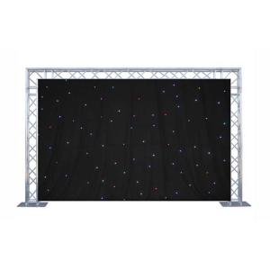 Super Bright RGB 6 x 4m LED Star Curtain , Backdrop Curtain Cloth for Stage