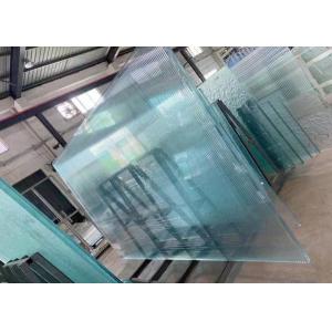 3D Shape Pattern SGP Laminated Glass , Carved Custom Laminated Glass