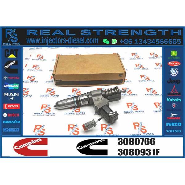 Common Rail Fuel Injector OE 3080766 Used for Cummins N14 Series Engine Diesel Injection China Made High Quality Auto Parts