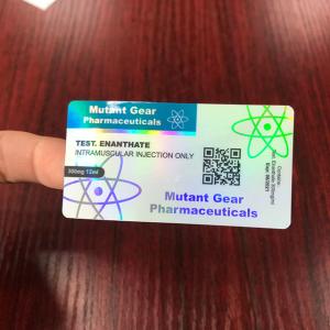 Swiss Muscletech test Enanthate 250mg 10ml Vial Labels