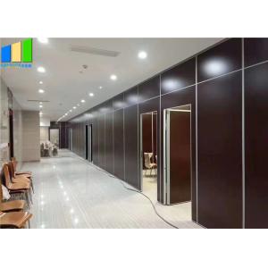 China Folding Sliding Partition Walls MDF Melamine Movable Soundproof Walls Partition on sale