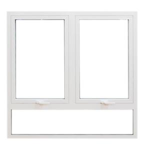 European Style Custom Aluminium Commercial Awning Windows with Heat Insulation