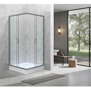 Cheap Sliding Opening European Shower Enclosure With Alum Frame for sale