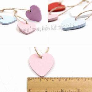 Mini Heart Shaped Chalkboard Sign Hanging Double Sided Blackboard Message Board