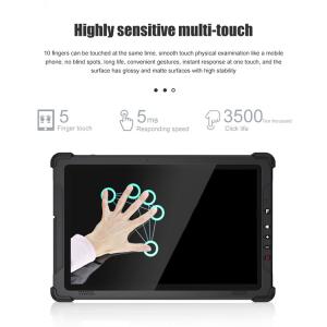 I5 I7 10 Inch Win 10 Rugged Tablet PC with 7.4V/5000mAh Capacity and Rear 8.0MP