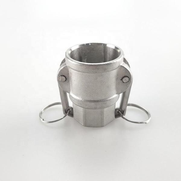 Customized SS 304 316 D type Camlock Quick Connectors for Water Gas Oil NPT BSP