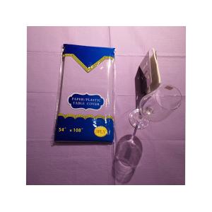 Flexible 1.37Mx2.74M Party Paper Tablecloths For Weeding All Seasons