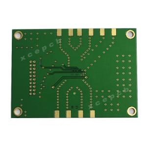 Cheap ENIG Finished Surface In 0.79mm Rogers And FR4 Mixed 4 layer pcb Board In Green Soldermask for sale