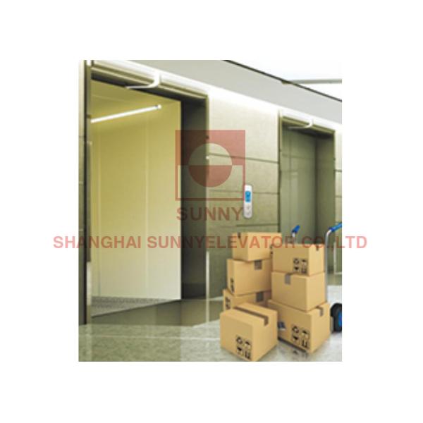 Quality VVVF Control System Cargo Lift With Geared Traction Machine wholesale