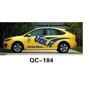 Water Proof Custom Decorative Designer Car Body Sticker QC-184I