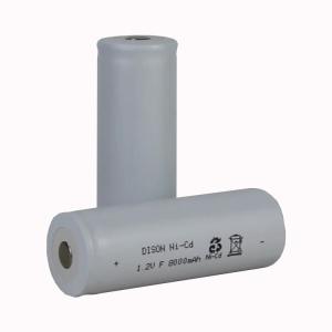 -40C Low Temperature NI-Cd KRH33/91 F 1.2V 7Ah Rechargeable Battery Cells