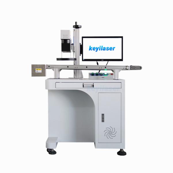 Quality CCD Visual Positioning CAS Fiber Laser Marking Machine 7000mm/s wholesale